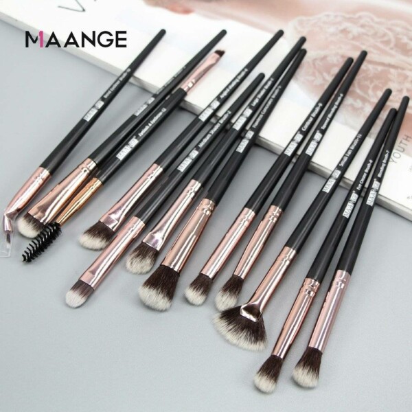 12 Pcs Makeup Brushes Tool Set Cosmetic